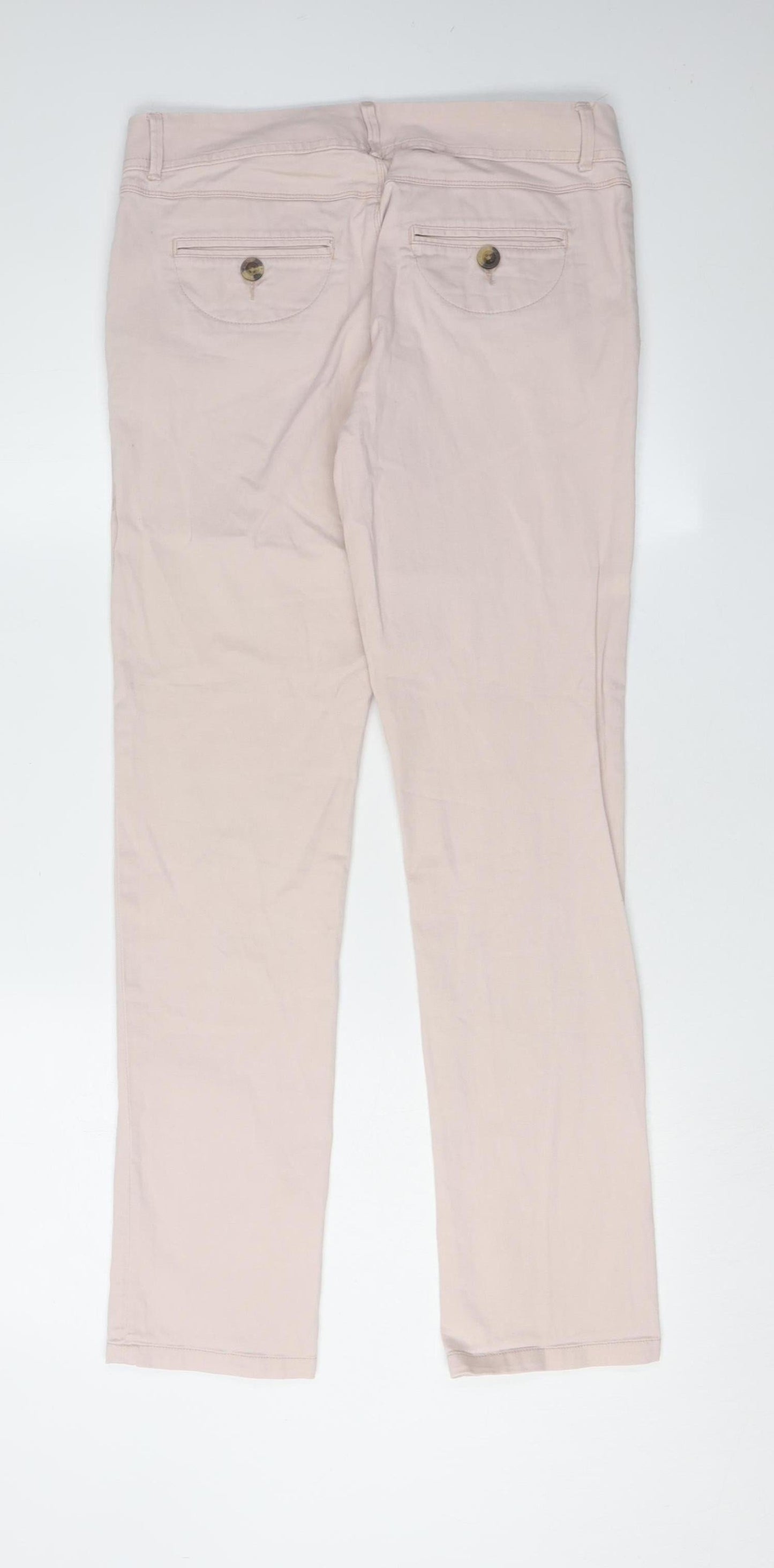 White Stuff Women's Pink Straight Jeans Size 10
