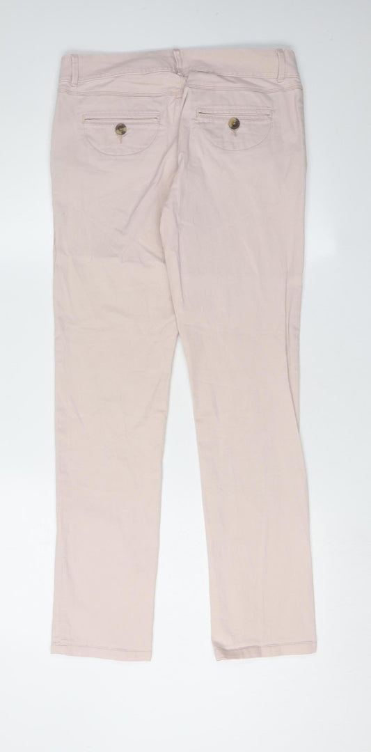White Stuff Women's Pink Straight Jeans Size 10