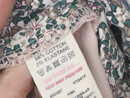 White Stuff Women's Pink Straight Jeans Size 10