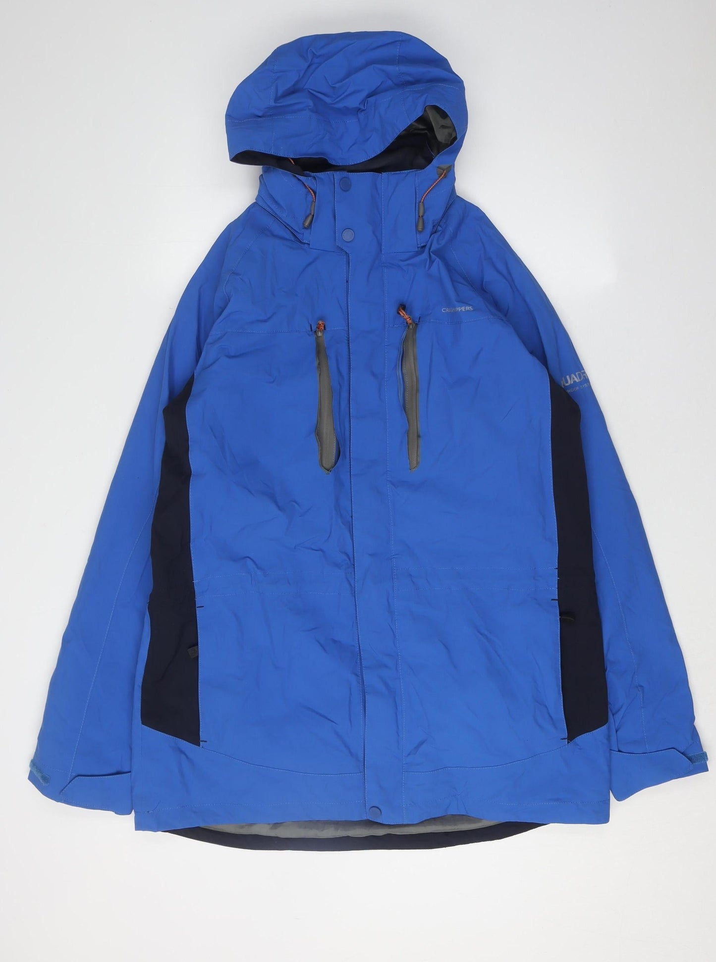 Craghoppers Men's Blue Waterproof Hooded Jacket M