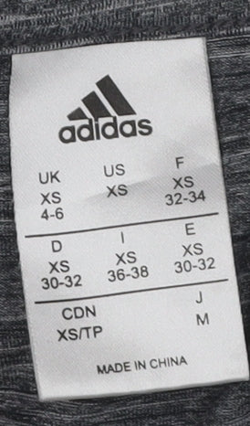 Adidas Women's Grey XS Activewear Tank Top