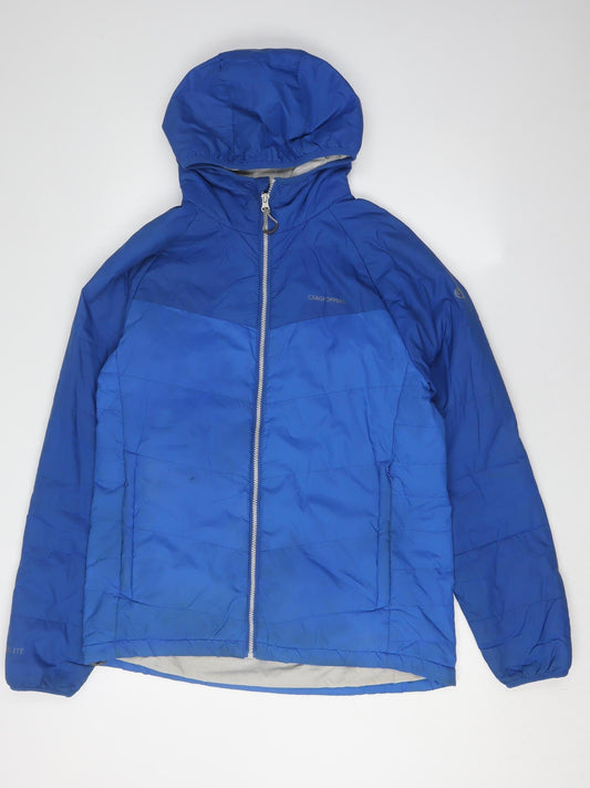 Craghoppers Men's Blue Puffer Jacket M Hooded