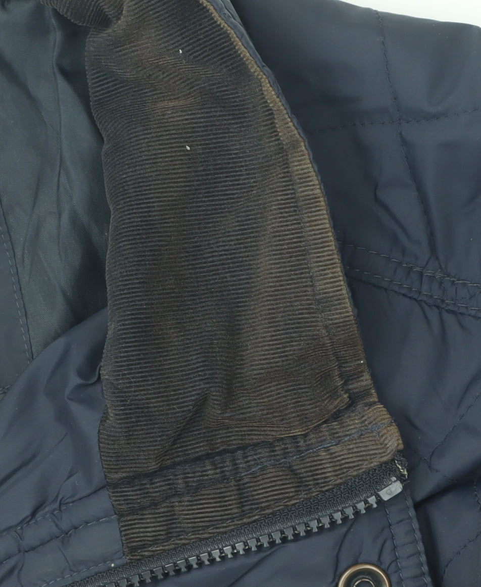 Jack & Jones Men's XL Navy Quilted Jacket