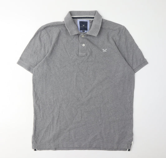 Crew Clothing Men's Grey M Polo Shirt