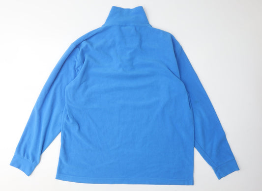 Trespass Men's Blue Pullover Fleece, Size L
