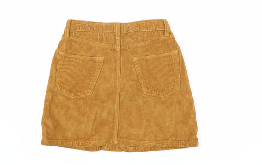 BDG Women's Brown Corduroy Mini Skirt XS