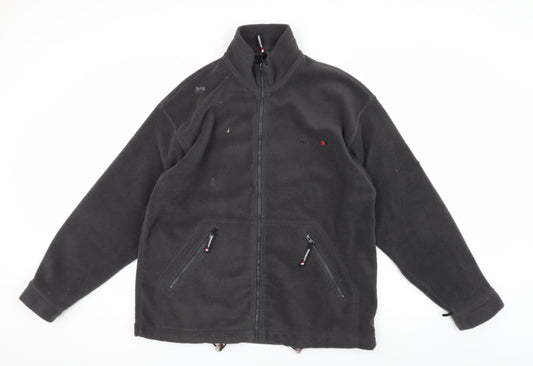 Trespass Men's Black Fleece Jacket, Size M, Full Zip