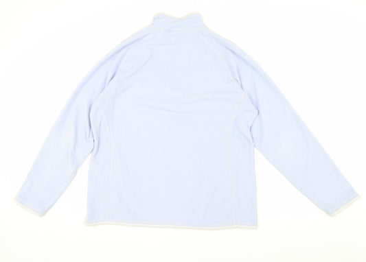Mountain Warehouse Women’s Blue Fleece Sweatshirt Size 18
