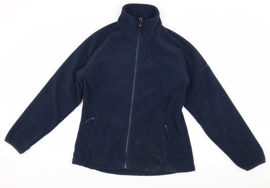 Berghaus Women's Blue Fleece Jacket Size 14, Full Zip