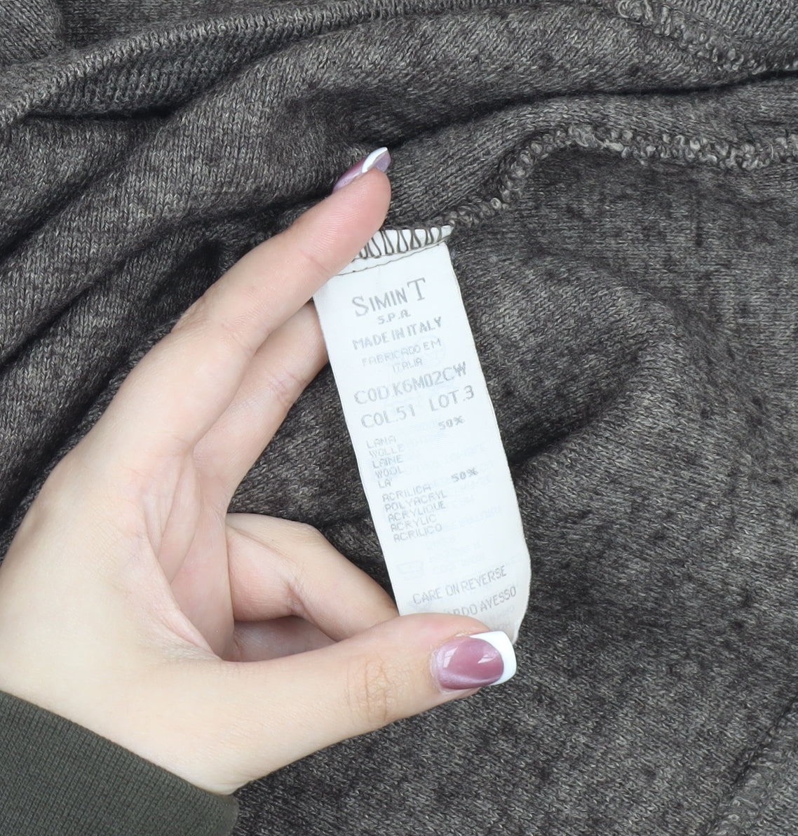 Armani Jeans Men's Brown XL Knit Sweatshirt