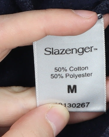 Slazenger Men's Black Full Zip Hoodie M