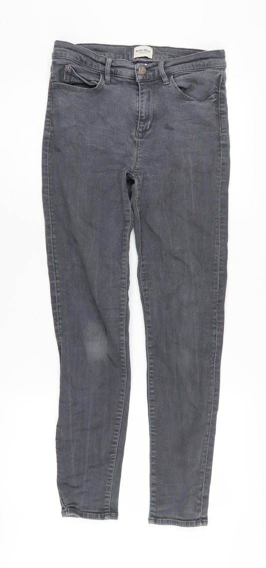 White Stuff Women's Grey Skinny Jeans Size 8