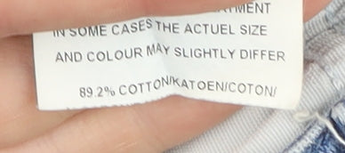 Prè London Women's Blue Distressed Skinny Jeans Size 32