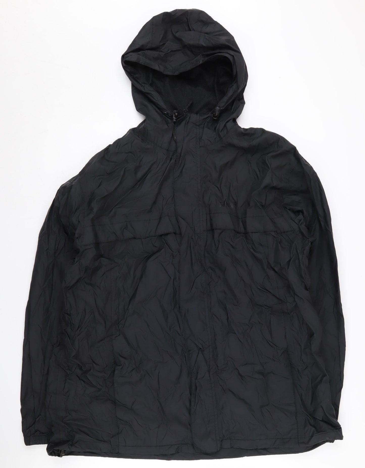Gelert Men's Black XL Hooded Anorak Jacket