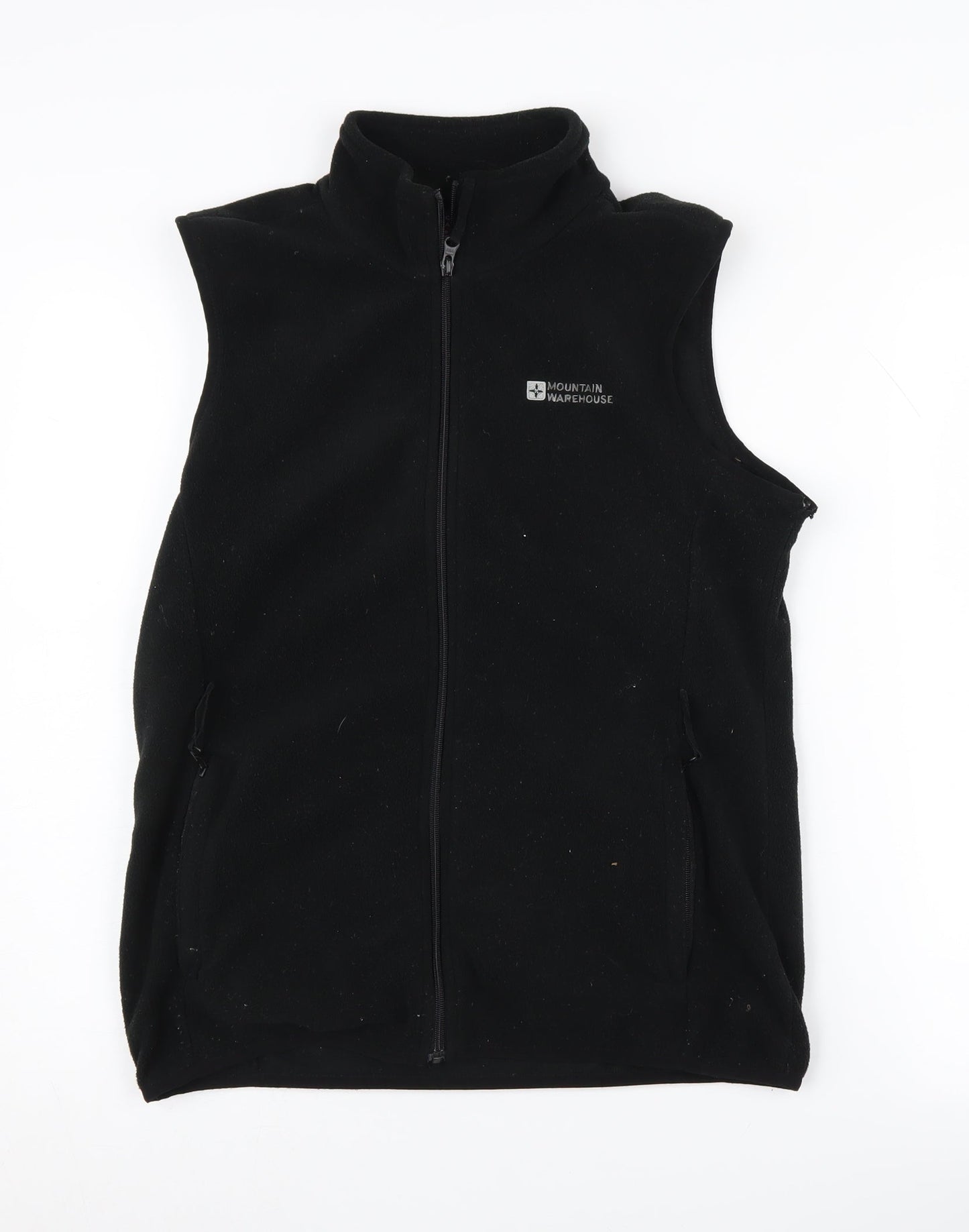 Mountain Warehouse Women's Black Fleece Gilet Waistcoat Size 10