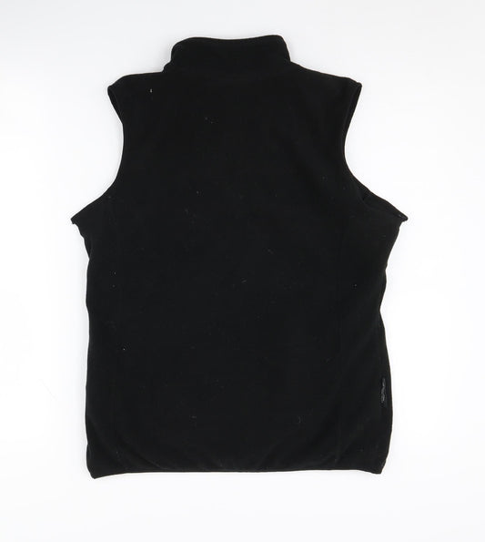 Mountain Warehouse Women's Black Fleece Gilet Waistcoat Size 10