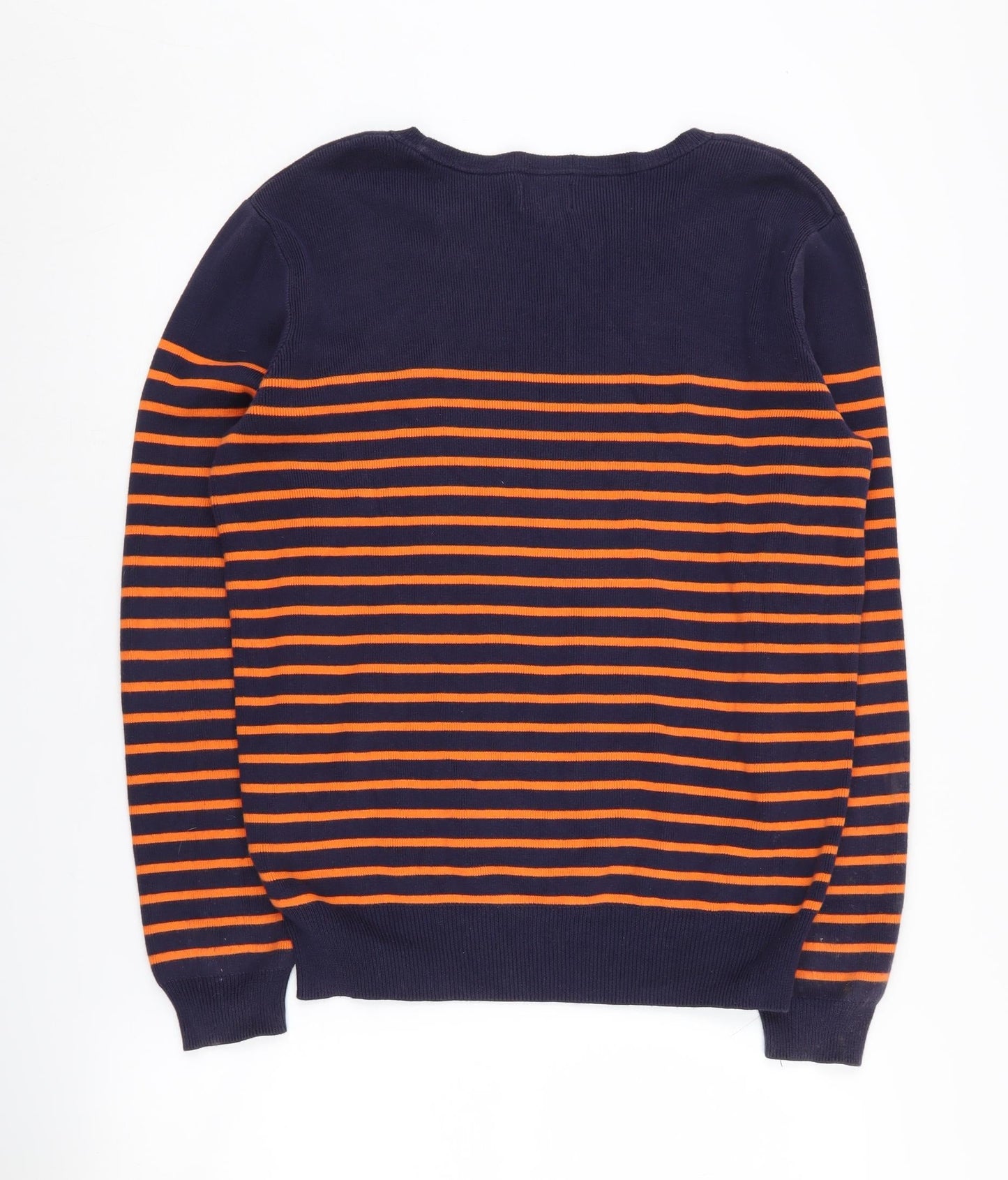 Polo Ralph Lauren Men's XL Blue Striped Pullover Jumper