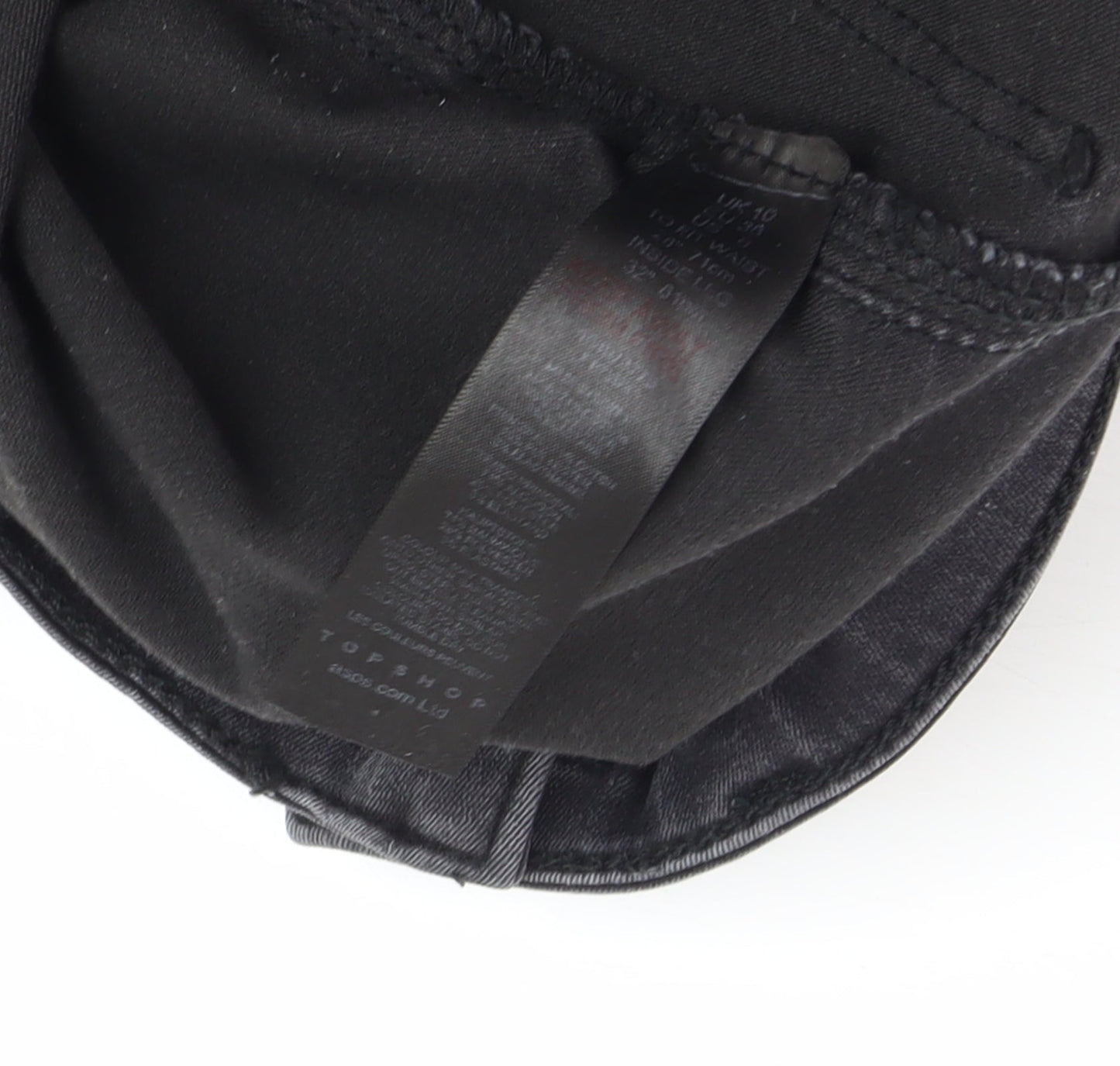 Topshop Women's Black Skinny Jeans Size 10