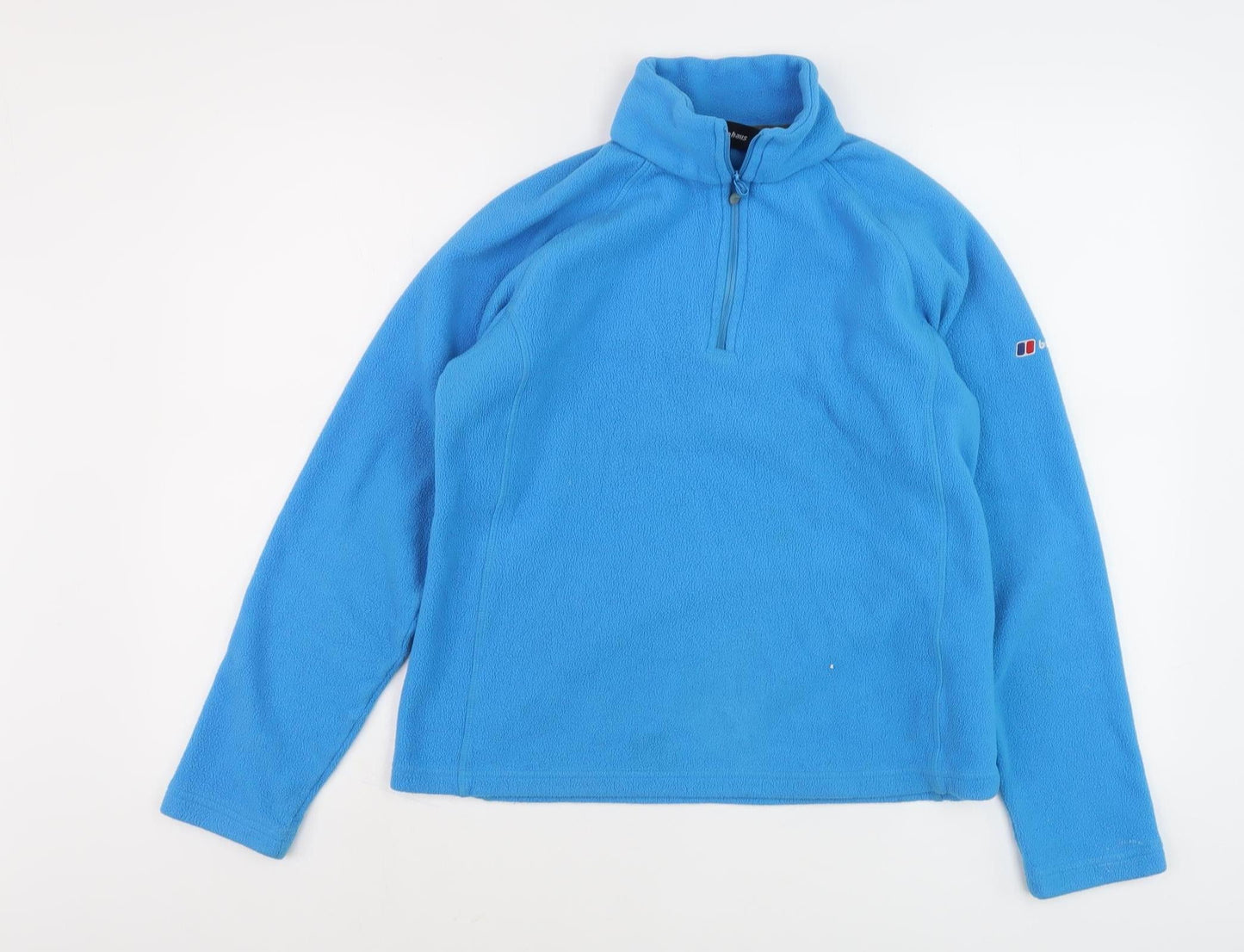 Berghaus Women's Blue Fleece Pullover Sweatshirt Size 14