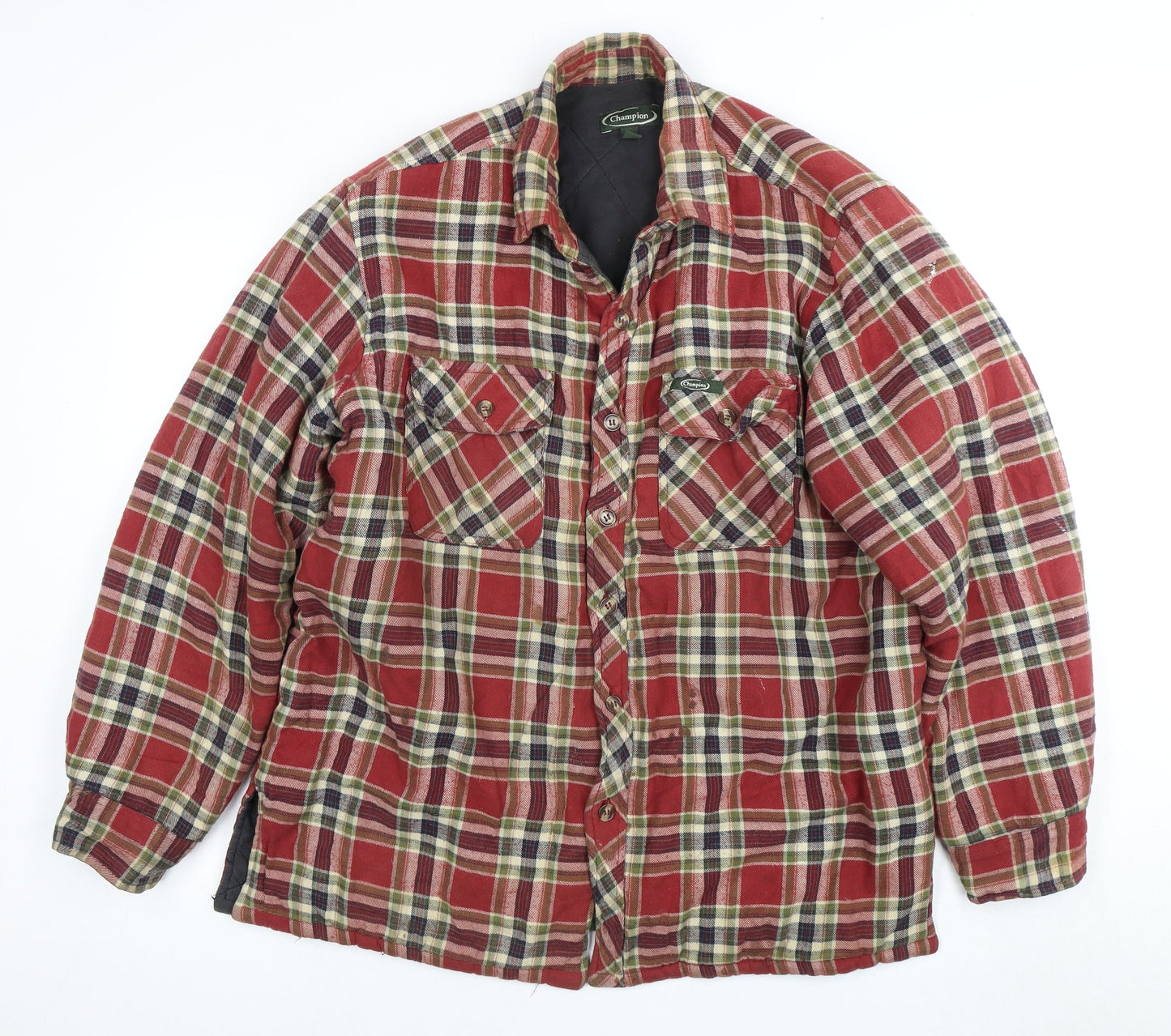 Champion Men's Multicoloured XL Plaid Jacket