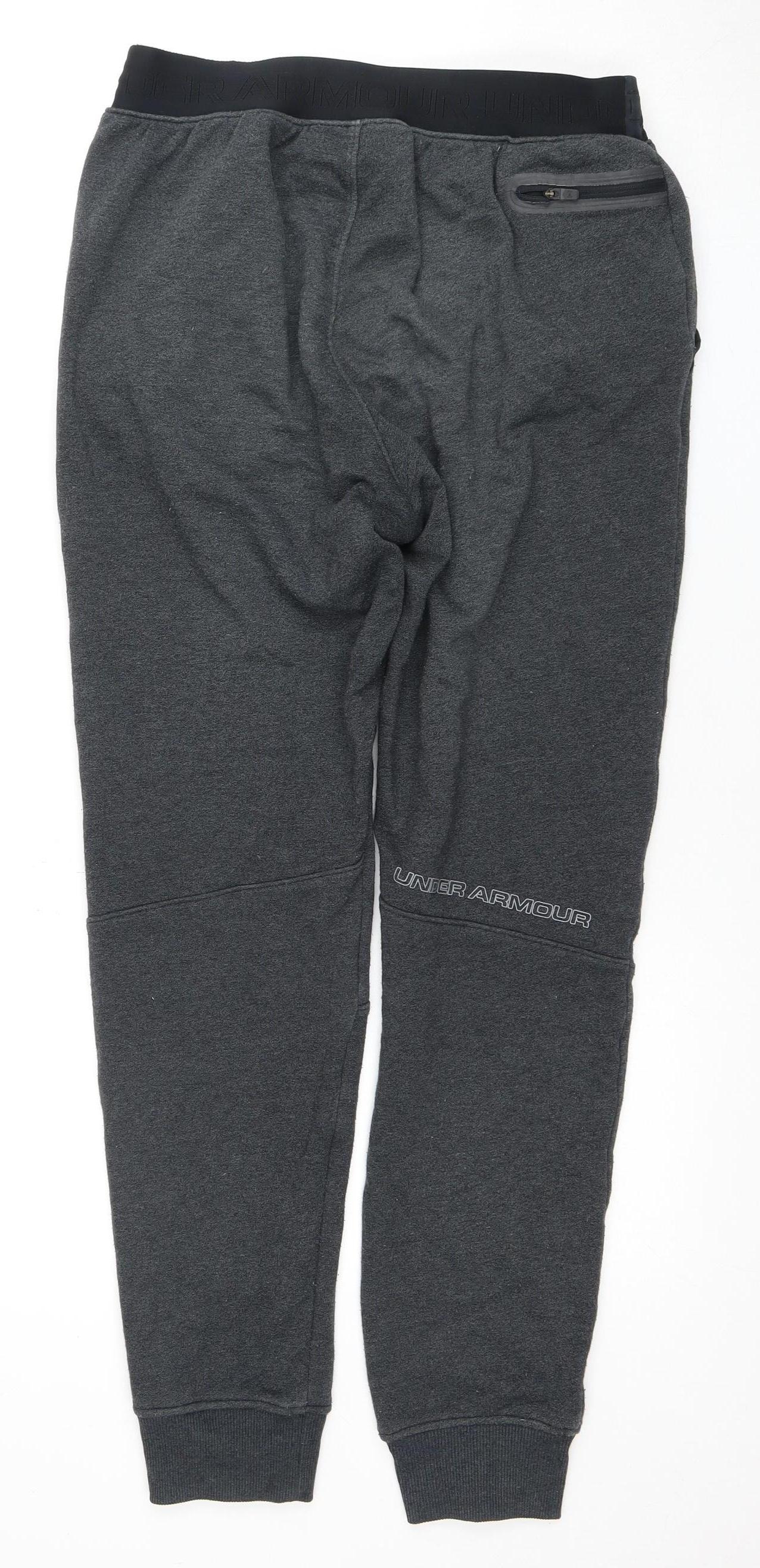 Under Armour Men's Grey Joggers M Relaxed Fit Activewear