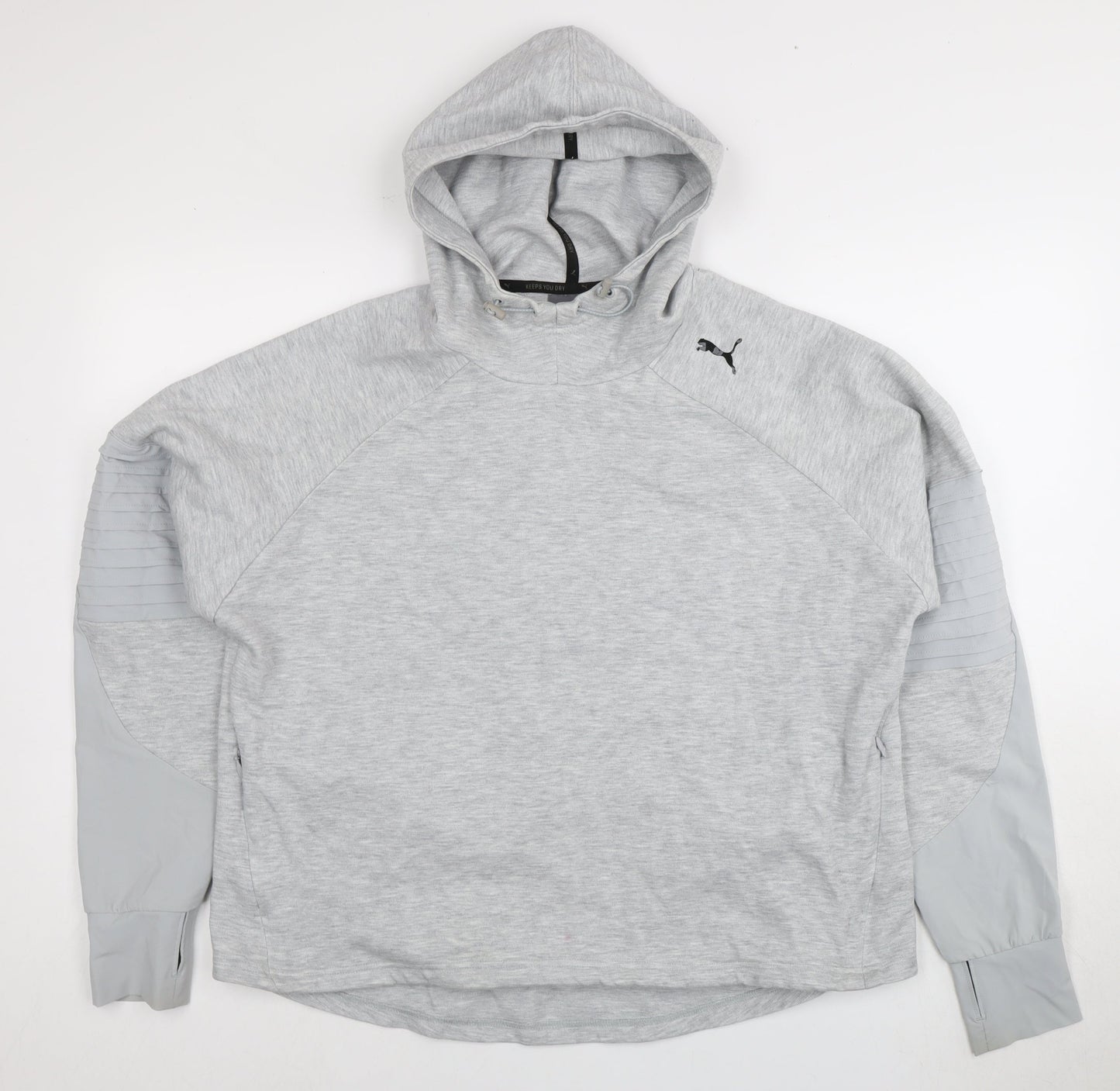 Puma Unisex Grey 2XL Pullover Hoodie - Activewear