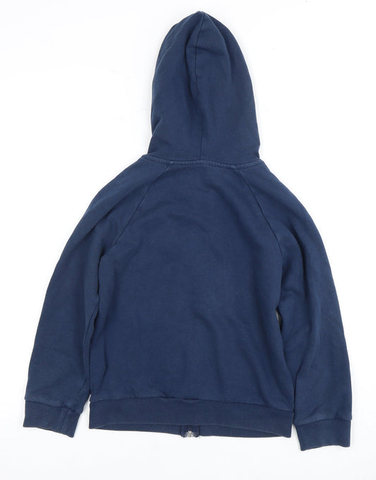 Under Armour Boys Blue Full Zip Hoodie XS