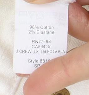 J.Crew Women's White Cropped Jeans UK 4