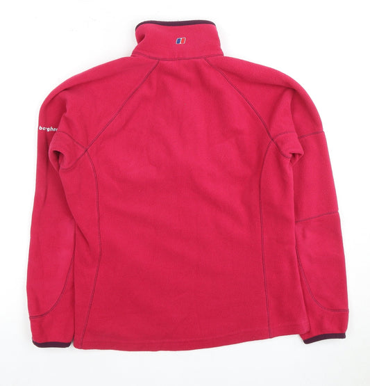 Berghaus Women's Pink Fleece Sweatshirt Size 10