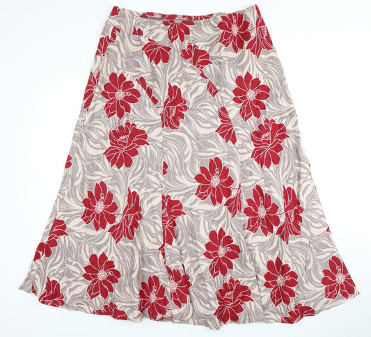 Windsmoor Women's Multicoloured A-Line Midi Skirt