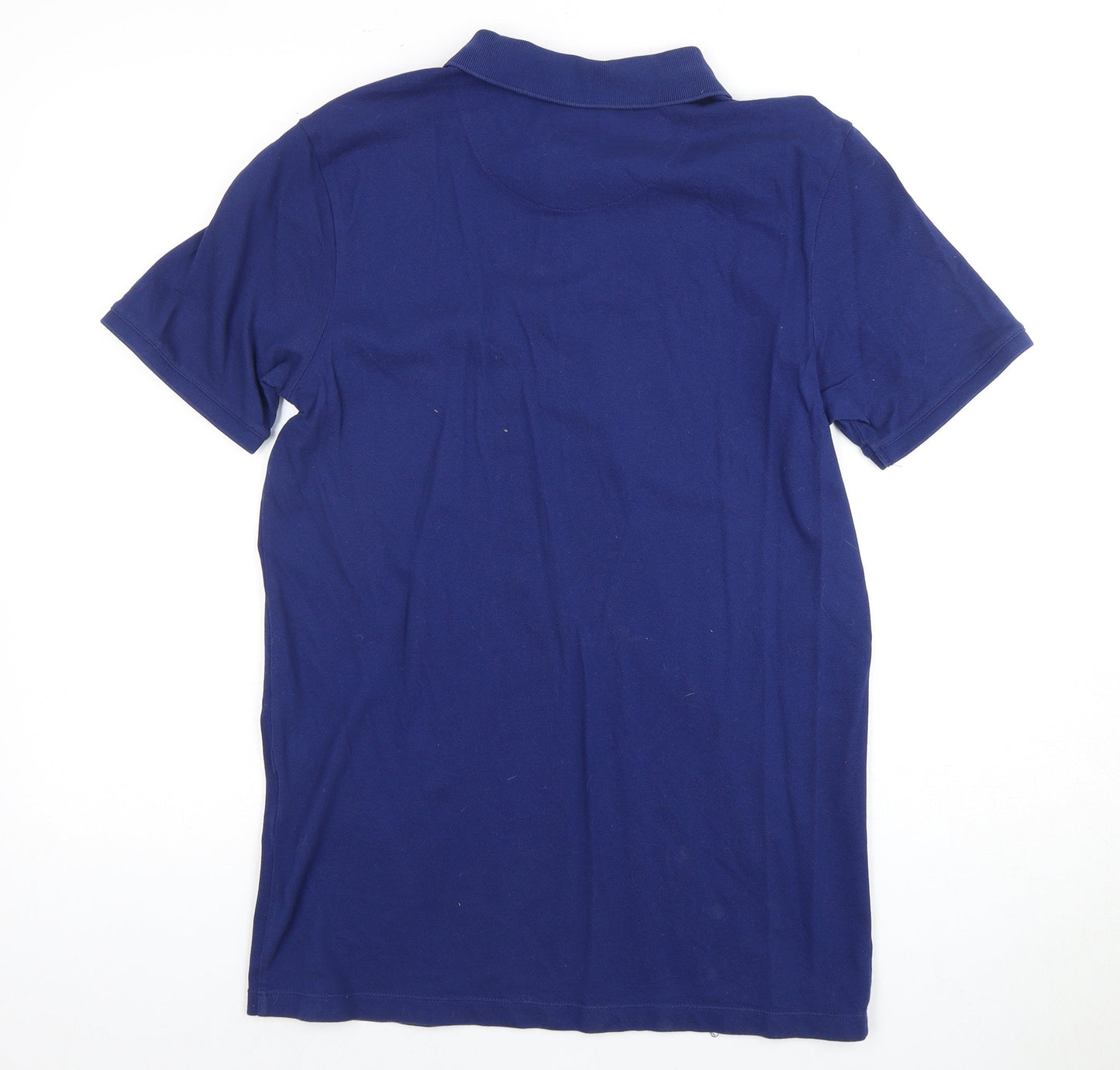 Jack & Jones Men's Blue M Polo Shirt Cotton Elastane