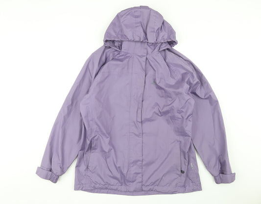 Trespass Women's Purple Windbreaker Jacket - XL