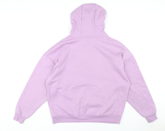 NYU Women's Purple Hoodie, Relaxed Fit, Size S