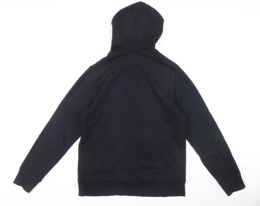 Jack & Jones Men's Black Logo Hoodie L