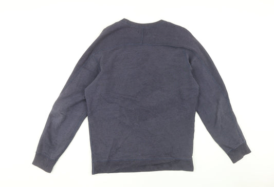 Diesel Men's Blue Medium Pullover Sweatshirt