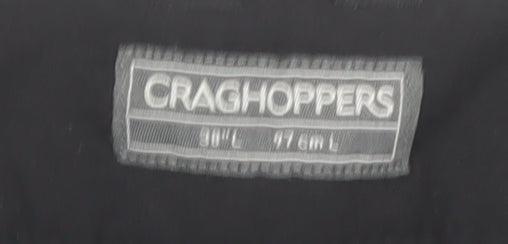 Craghoppers Men's Black L Trousers with Zip Pockets
