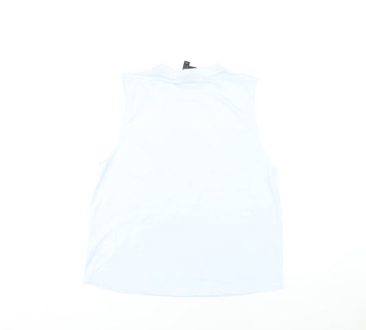 Adidas Women's White Sleeveless Top, Size M