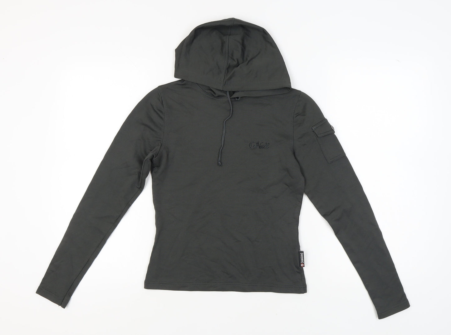 O'Neill Women's Black Slim Fit Hoodie, Size S