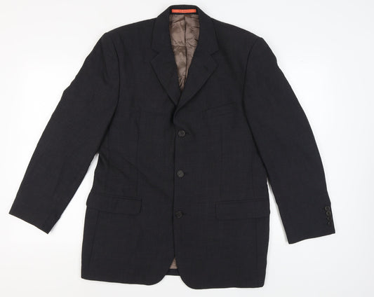 Ted Baker Men's Black Suit Jacket 40R Business Classic