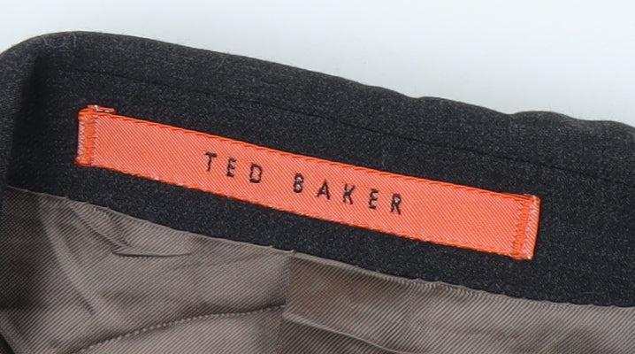 Ted Baker Men's Black Suit Jacket 40R Business Classic
