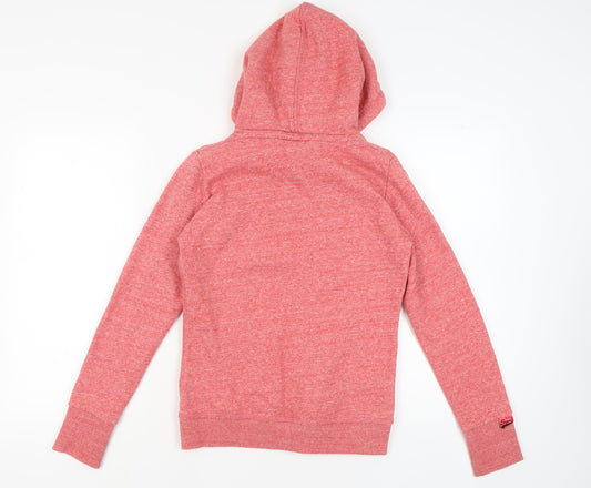 Superdry Women's Red Pullover Hoodie Size S