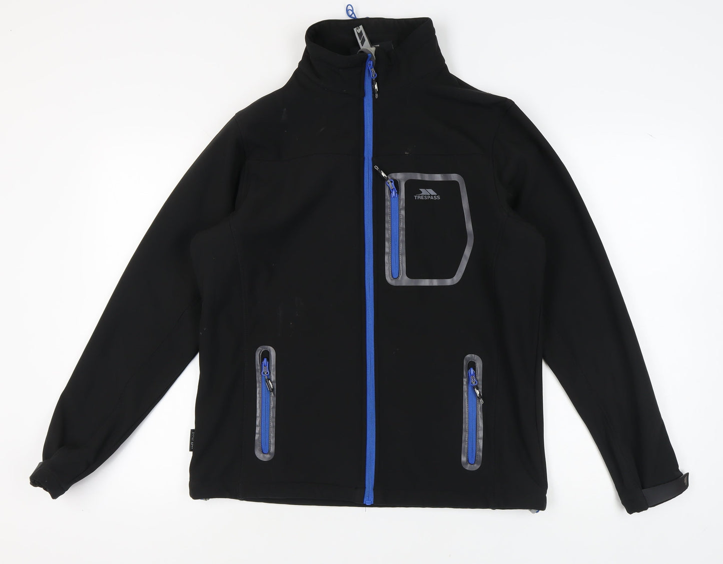 Trespass Men's Black Soft Shell Jacket, Size S, Casual Hiking