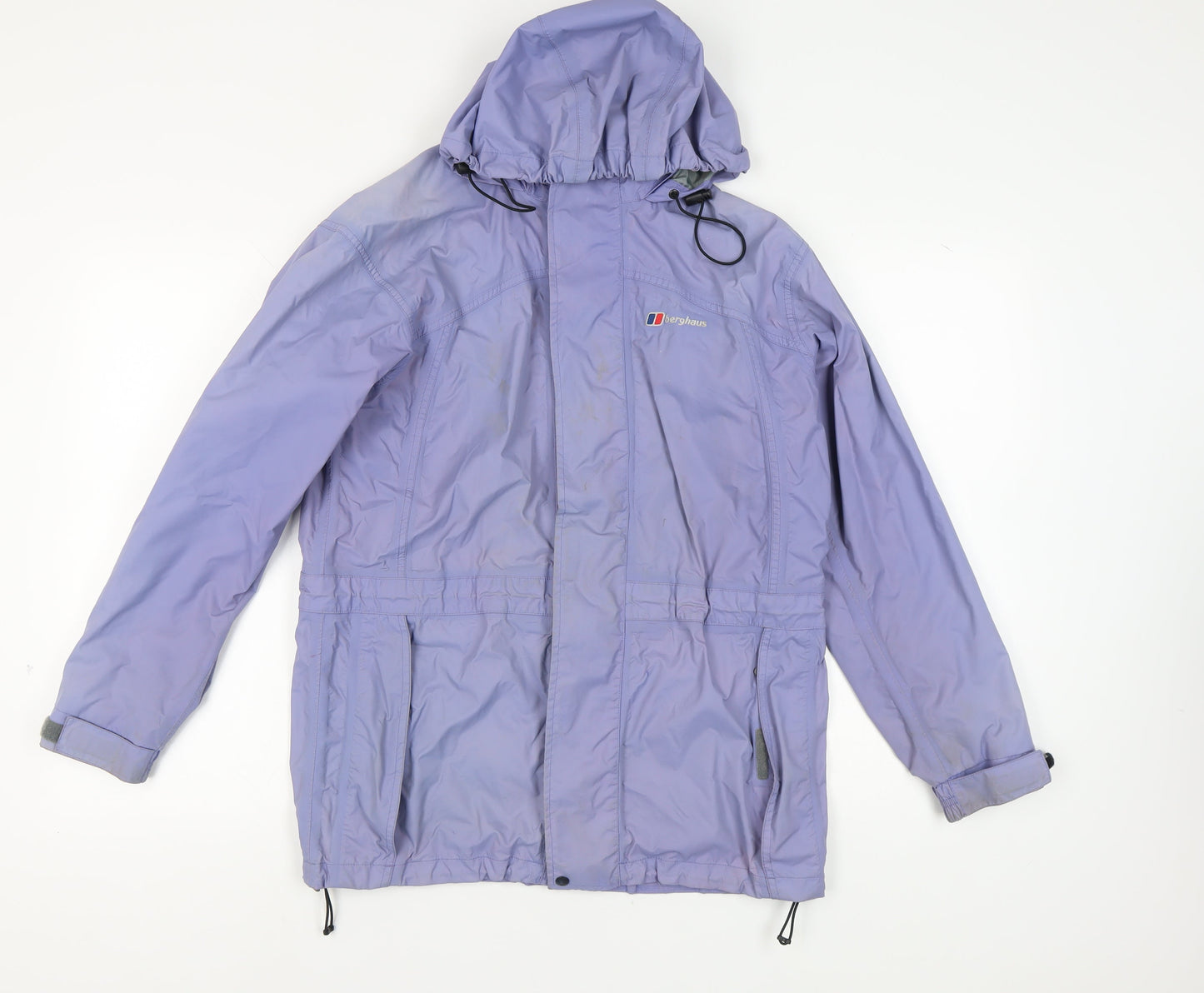 Berghaus Women's Purple Rain Coat Size 10 Hooded