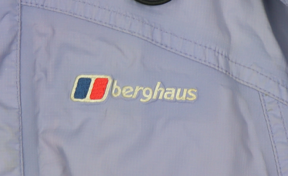 Berghaus Women's Purple Rain Coat Size 10 Hooded
