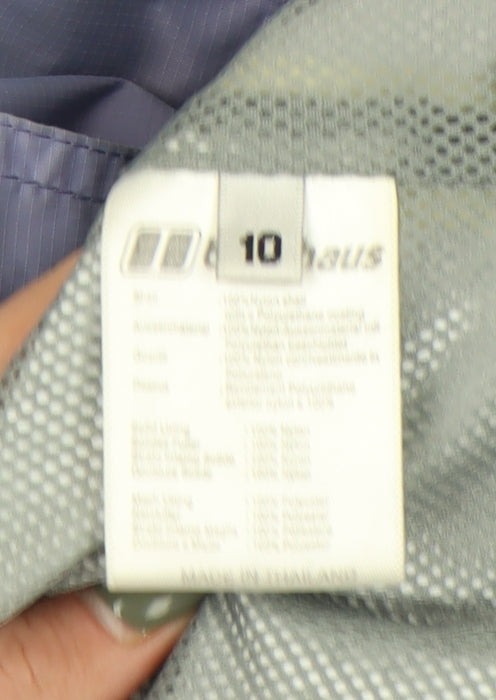 Berghaus Women's Purple Rain Coat Size 10 Hooded