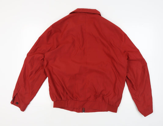 Pierre Cardin Men’s Red Mid-Length Basic Jacket M