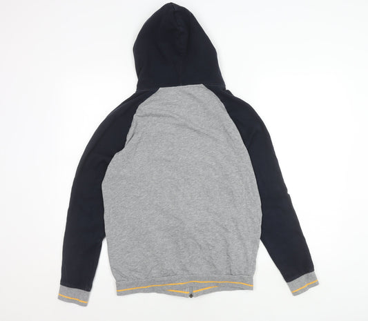 Hugo Boss Men's Grey Hooded Jacket S