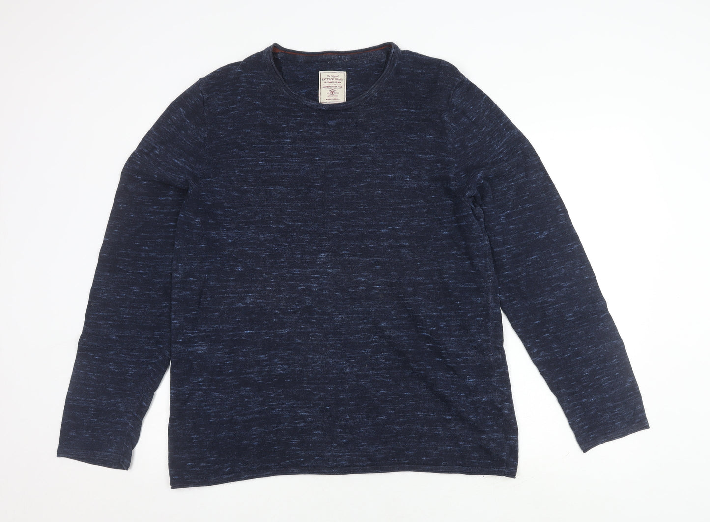 Fat Face Men's Blue Pullover Jumper L
