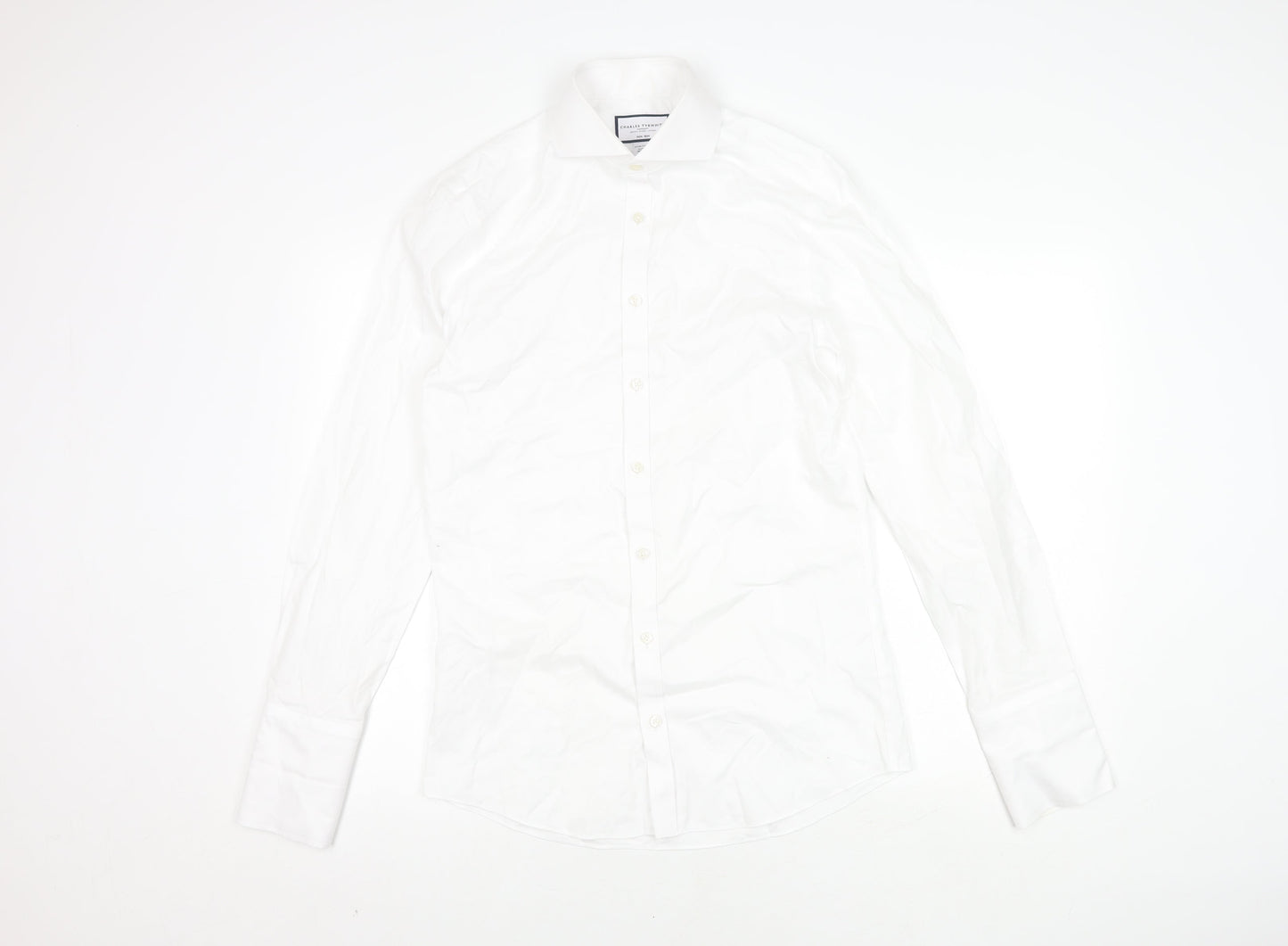Charles Tyrwhitt Men's White Extra-Slim Dress Shirt