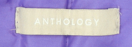 Anthology Women's Purple Toggle Coat Size 18